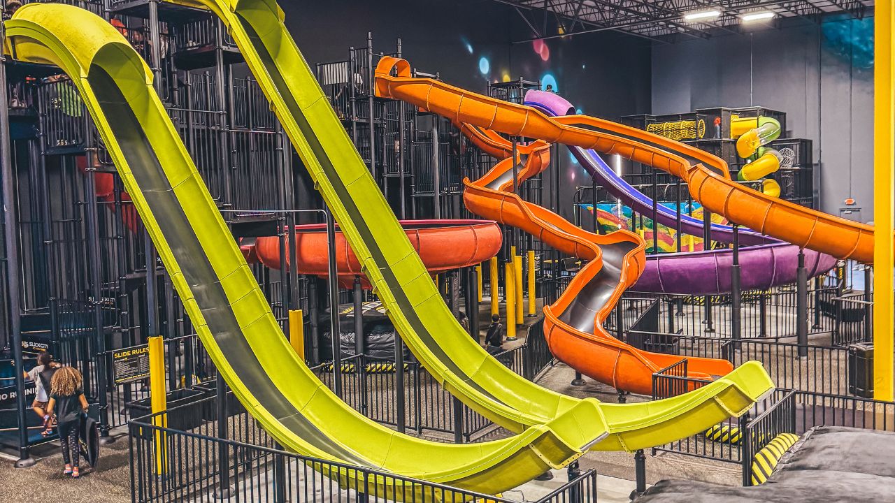 Come and Slide at this new attraction – Slick City Action Park in Brownsburg, Indiana