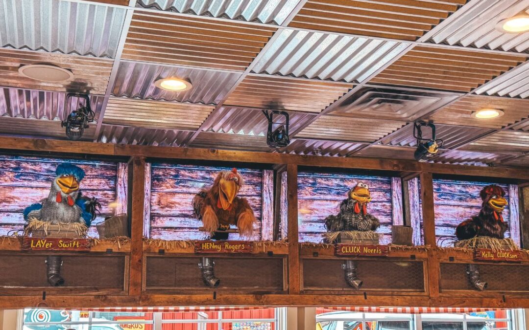 Frizzle Chicken Cafe in Pigeon Forge, TN | Kids favorite restaurant