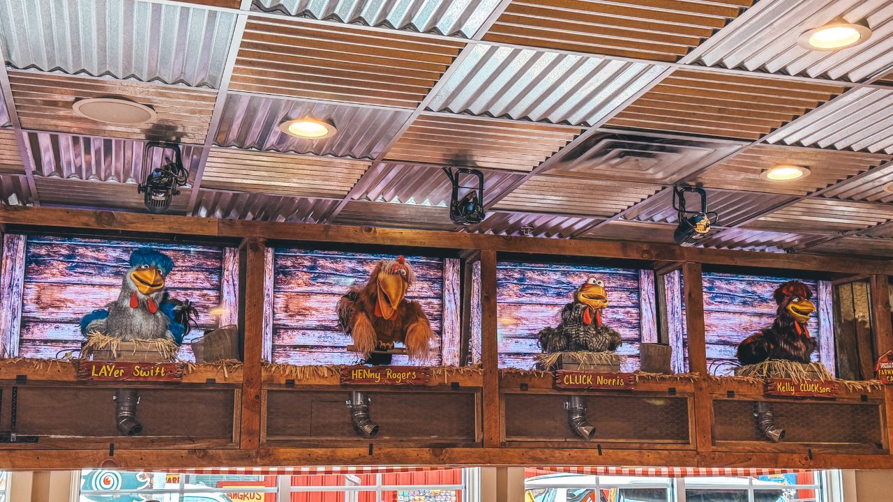 Frizzle Chicken Cafe in Pigeon Forge, TN | Kids favorite restaurant